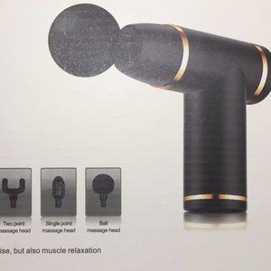 Travel size handheld massager/muscle relaxation gun